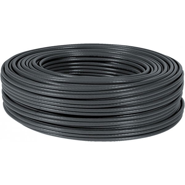 Exc 611926 cble de rseau noir 100 m cat6 s/ftp (s-stp)