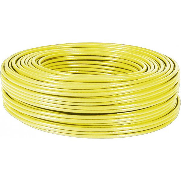 Exc 611944 cble de rseau jaune 100 m cat6a f/utp (ftp)