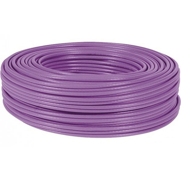 Dexlan 613025 cble de rseau violet 100 m cat6 u/utp (utp)