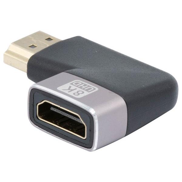 Adaptateur HDMI 2.1 coud  plat 270  mle/femelle