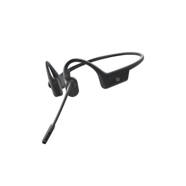 SHOKZ Casque sans-fil  conduction osseuse OpenComm2 UC - USB-A - Noir