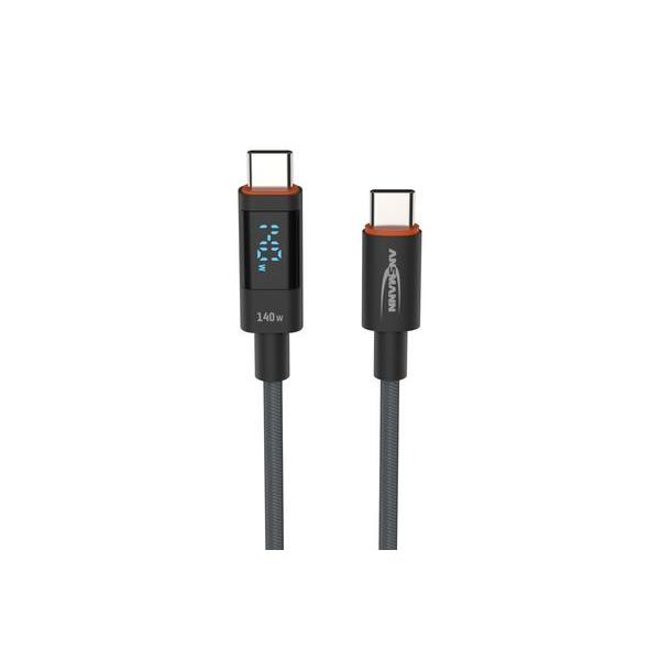 Ansmann 1700-0171 cble usb usb 2.0 2 m usb c anthracite