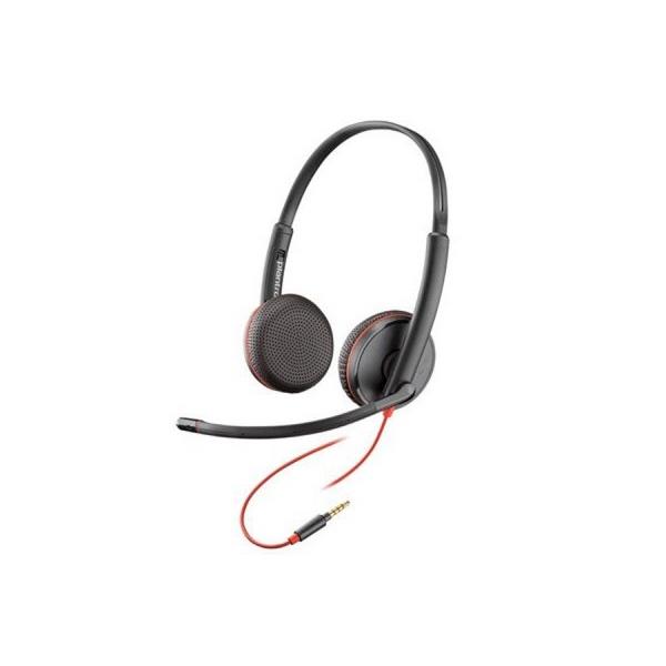 PLANTRONICS Blackwire C3225 Casque Jack 3.5 -2 �couteurs