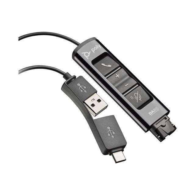 Adaptateur d?interface - Poly adaptateur da75 usb vers qd noir taa