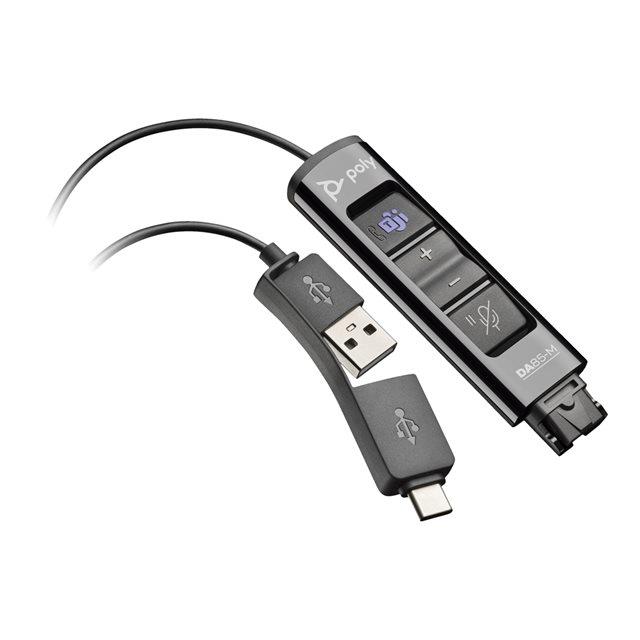 Adaptateur d?interface - Poly adaptateur usb vers qd da85-m compatible taa