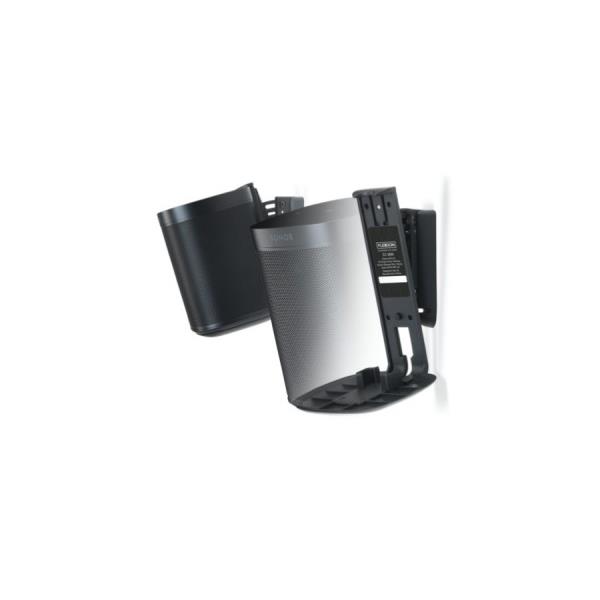 Flexson flxs1wm2021 support de haut-parleurs mur noir