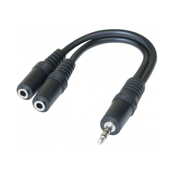 Doubleur stro Jack 3.5 mm - 0,15 m