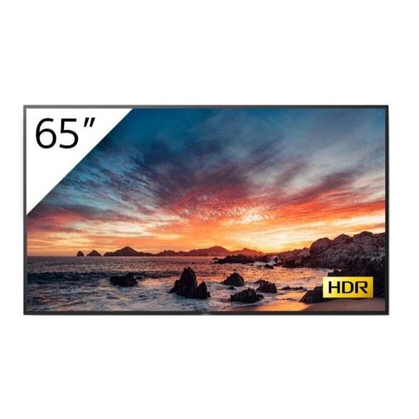 Sony fwd-65x80h/t1 cran d'affichage dynamique cran plat de signalisation numrique 163,8 cm (64.5") ips wifi 560 cd/m 4k ultra hd noir intgr dans le processeur android 9.0 18/7
