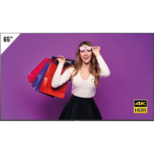 Sony fw-65bz40h cran plat de signalisation numrique 165,1 cm (65") lcd wifi 850 cd/m 4k ultra hd noir android 9.0 24/7