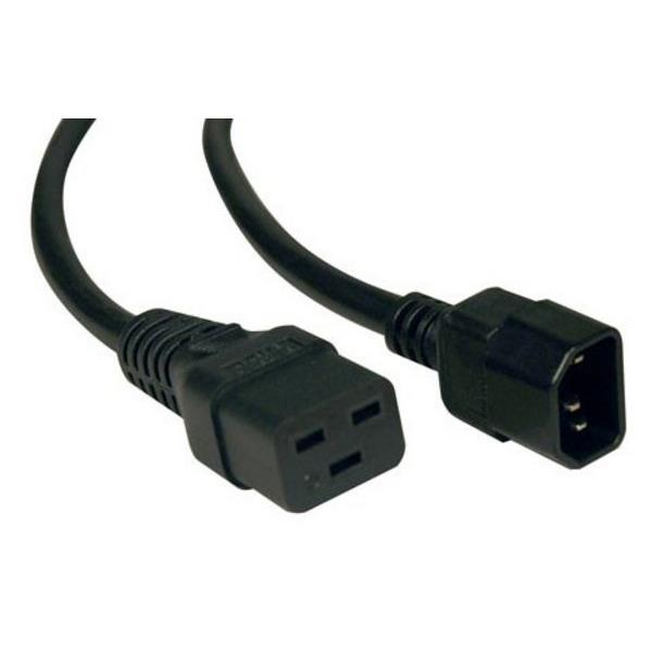 Eaton iec c14/iec c19, 10/16 a noir 2 m coupleur c14 coupleur c19