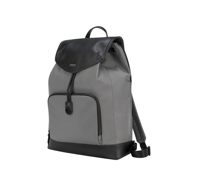 Targus Newport Drawstring - Sac � dos pour ordinateur portable - 15" - gris