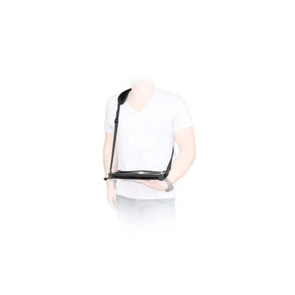Mobilis ergonomic shoulder strap . sangle ordinateur portable noir