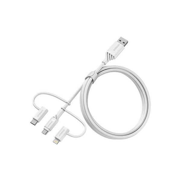 OtterBox Standard - C�ble USB - USB (M) pour Micro-USB de type B, Lightning, US