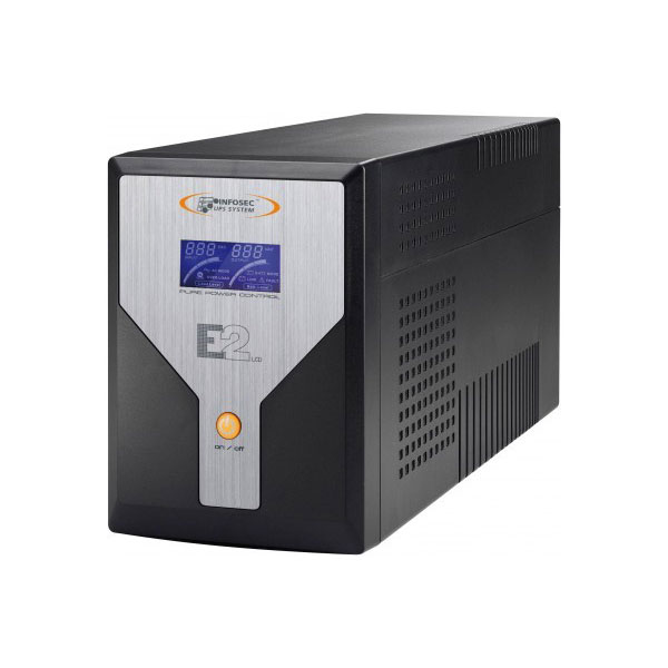 Infosec e2 lcd, 2000va alimentation d'nergie non interruptible 2 kva