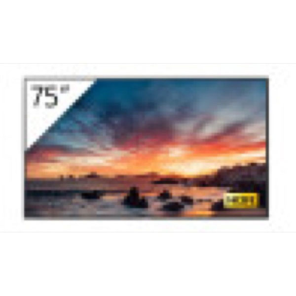 Sony fwd-75x80h/t1 cran d'affichage dynamique cran plat de signalisation numrique 189,2 cm (74.5") ips wifi 500 cd/m 4k ultra hd noir android 9.0 18/7