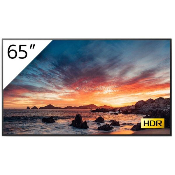 Sony fwd-65x81h/t1 cran d'affichage dynamique cran plat de signalisation numrique 165,1 cm (65") led wifi 560 cd/m 4k ultra hd noir android 9.0