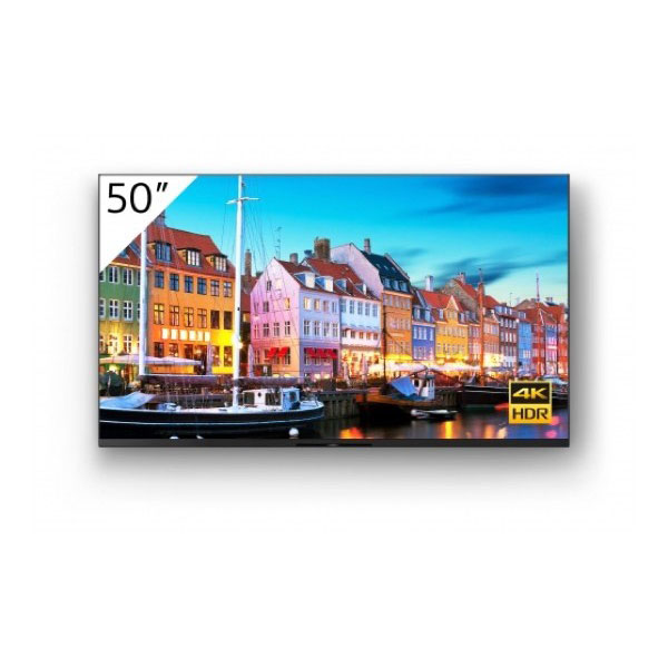 Sony fw-50bz35j cran d'affichage dynamique cran plat de signalisation numrique 127 cm (50") va wifi 570 cd/m 4k ultra hd noir intgr dans le processeur 24/7