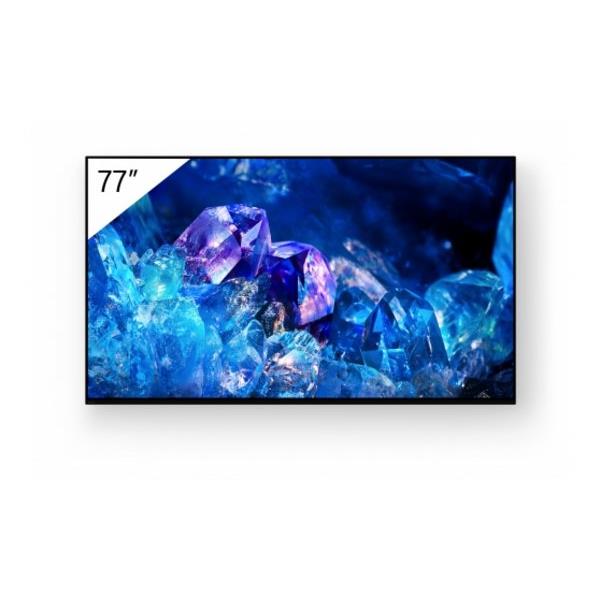 Sony fwd-77a80k cran d'affichage dynamique cran plat de signalisation numrique 195,6 cm (77") oled wifi 4k ultra hd noir intgr dans le processeur android 10