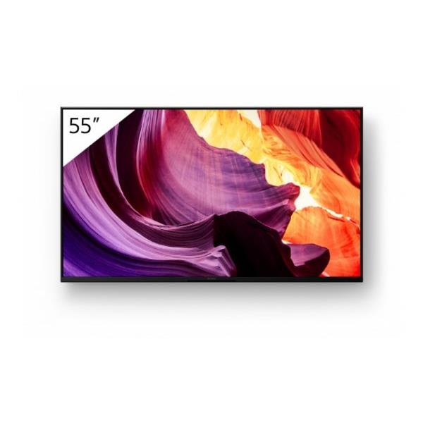 Sony fwd-55x80k cran d'affichage dynamique 139,7 cm (55") lcd wifi 450 cd/m 4k ultra hd noir android 10