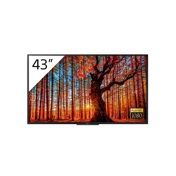 Sony fwd-43w66f/t cran d'affichage dynamique cran plat de signalisation numrique 109,2 cm (43") lcd wifi 350 cd/m full hd noir linux 18/7