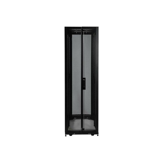 Tripp lite armoire rack pour serveur de profondeur standard smartrack 42u avec portes et panneaux latraux