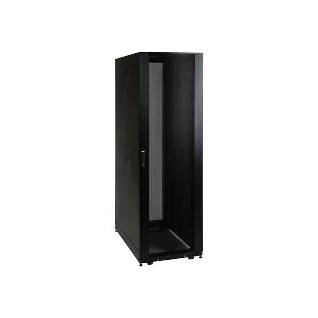 Tripp lite armoire rack de profondeur standard smartrack 48u avec portes et panneaux latraux
