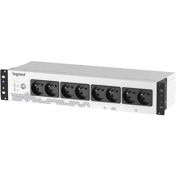 Legrand keor ups pdu 800va fr input 8 fr output alimentation d'nergie non interruptible veille 0,8 kva 480 w 8 sortie(s) ca