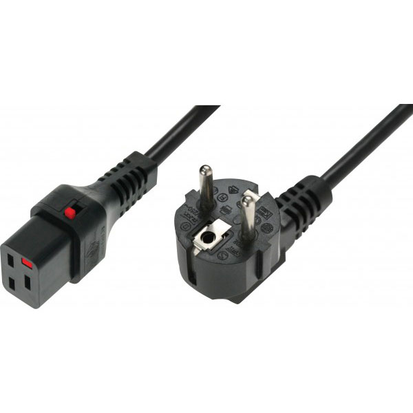 Efb elektronik ek606sw.2 cble lectrique noir 2 m cee7/7 coupleur c19