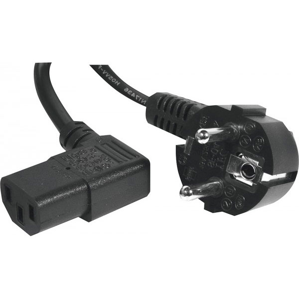 Gnrique ecf-808210 cble lectrique noir 1,8 m cee7/7 iec c13
