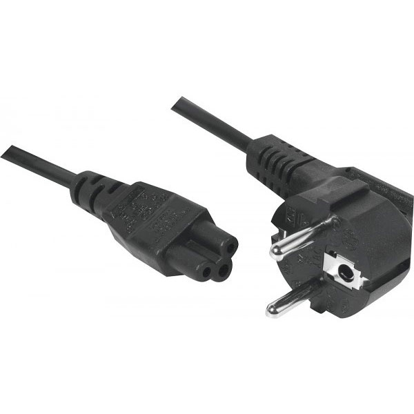 Cble lectrique noir 3 m cee7/7 coupleur c5