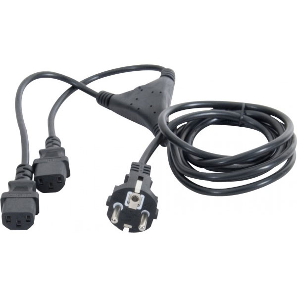Gnrique ecf-808420 cble lectrique noir 1,8 m cee7/7 iec c13