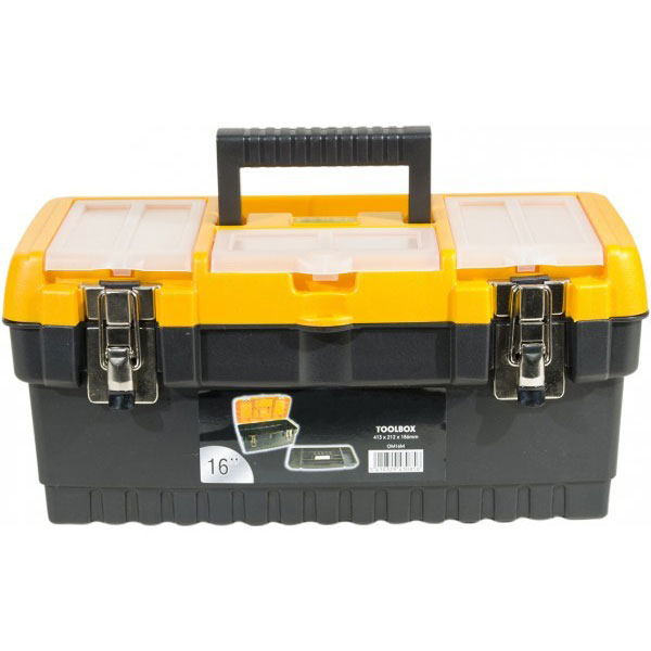 Perel om16m boite  outils noir, jaune