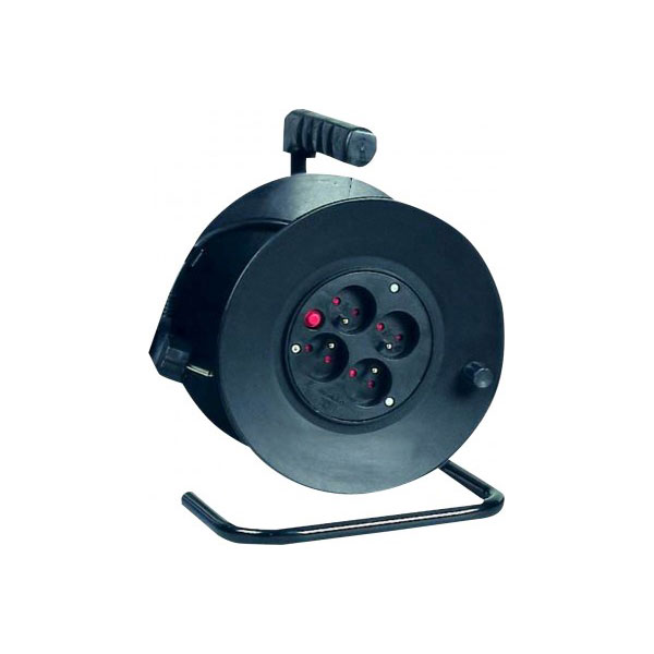 Dexlan 820113 multiprise 25 m 4 sortie(s) ca intrieure noir
