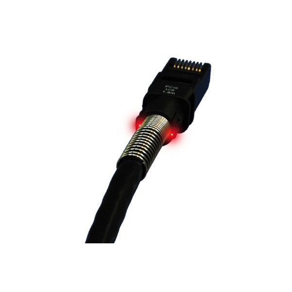 PATCHSEE Cordon RJ45 catgorie 6A U/UTP noir - 0,6 m