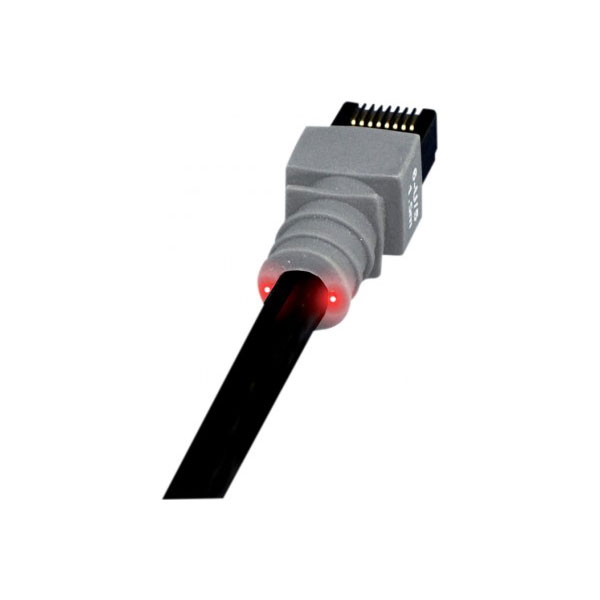 Patchsee pk-6-f-2 cble de rseau noir 0,6 m cat6 u/ftp (stp)