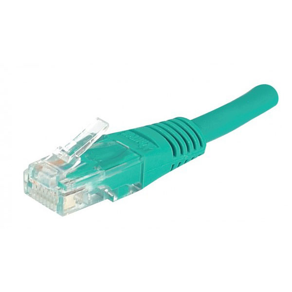 Exc 846502 cble de rseau vert 5 m cat5e u/utp (utp)