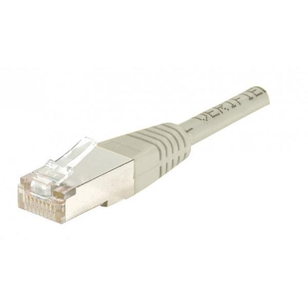 Exc 847050 cble de rseau gris 0,5 m cat5e f/utp (ftp)