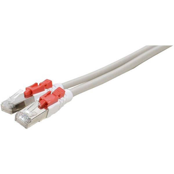 Hypertec 848944-hy cble de rseau gris 0,5 m cat6a s/ftp (s-stp)