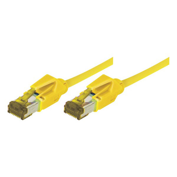 Exc patch rj45 s/ftp cat 7 lsoh snagless yellow cble de rseau 1 m cat7 s/ftp (s-stp)