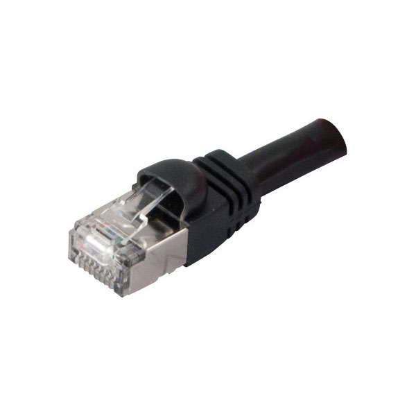 Exc 851352 cble de rseau noir 3 m cat6 s/ftp (s-stp)