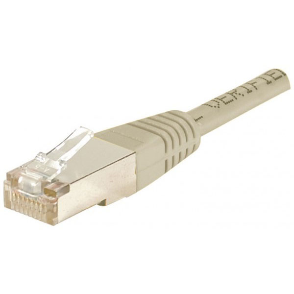 Gnrique ecf-852513 cble de rseau gris 1 m cat6 f/utp (ftp)
