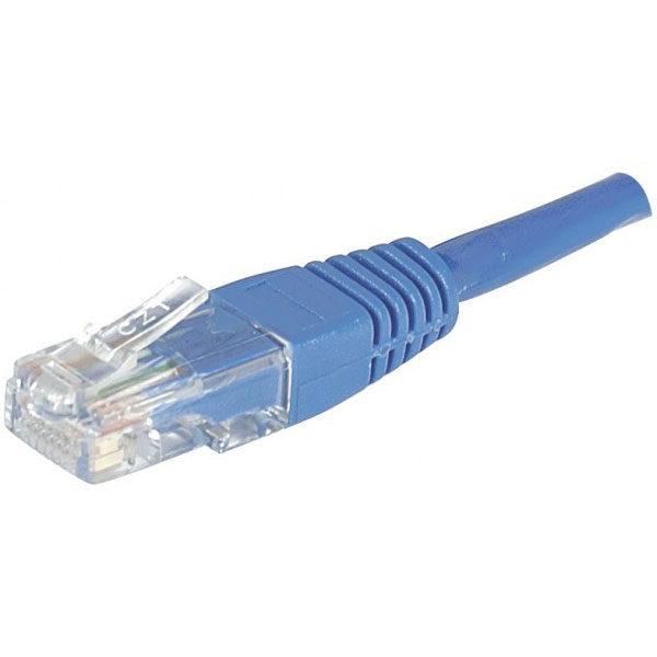 Exc 854215 cble de rseau bleu 3 m cat6 u/utp (utp)