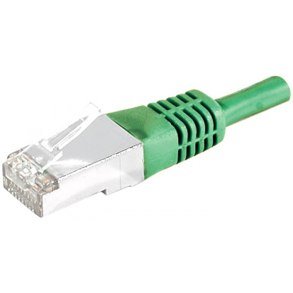 Exc 856893 cble de rseau vert 10 m cat6 s/ftp (s-stp)