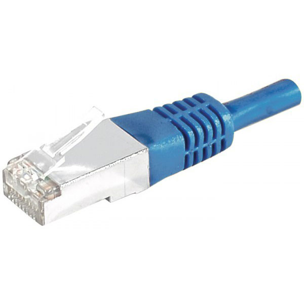 Connect 858315 cble de rseau bleu 0,5 m cat6a s/ftp (s-stp)