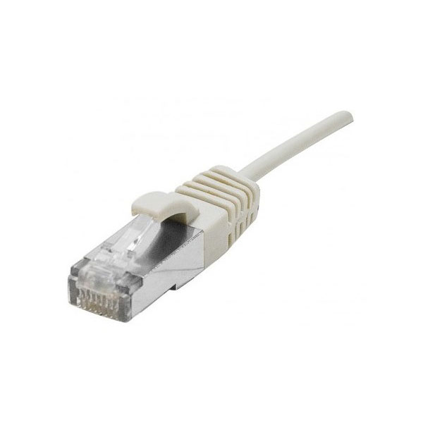Dexlan 858701 cble de rseau gris 0,5 m cat6a s/ftp (s-stp)
