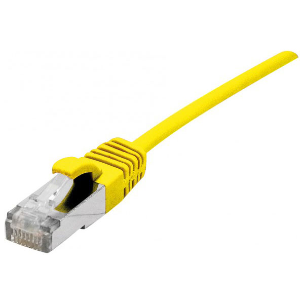 Dexlan 858707 cble de rseau jaune 0,3 m cat6a s/ftp (s-stp)