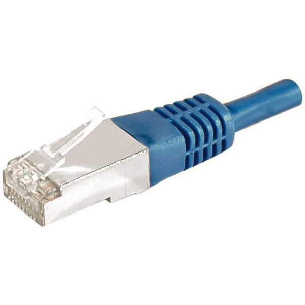 Dexlan 859520 cble de rseau bleu 2 m cat6a f/utp (ftp)
