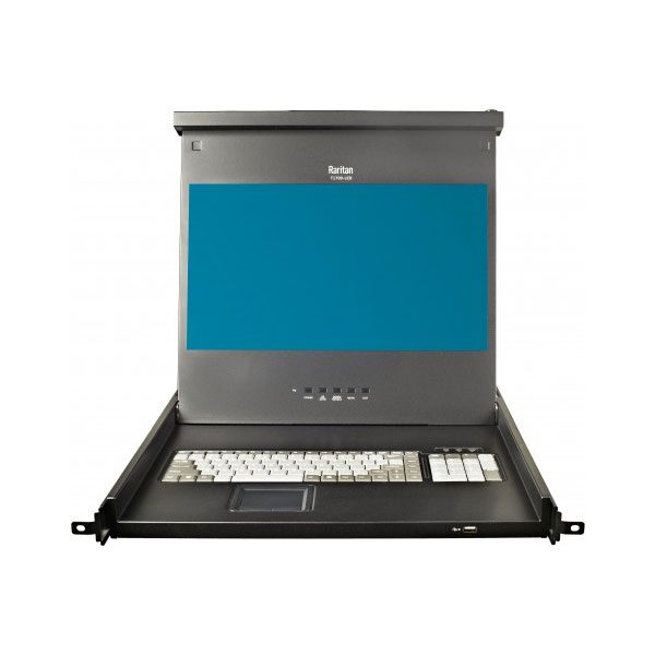 Raritan t1700 support d'ordinateurs 43,9 cm (17.3") 1920 x 1080 pixels noir 1u
