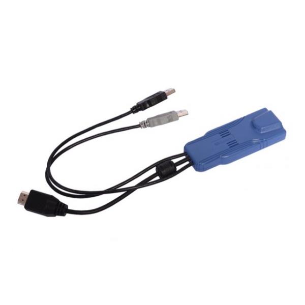 Raritan digital hdmi, usb cim cble kvm multicolore, noir 0,3 m
