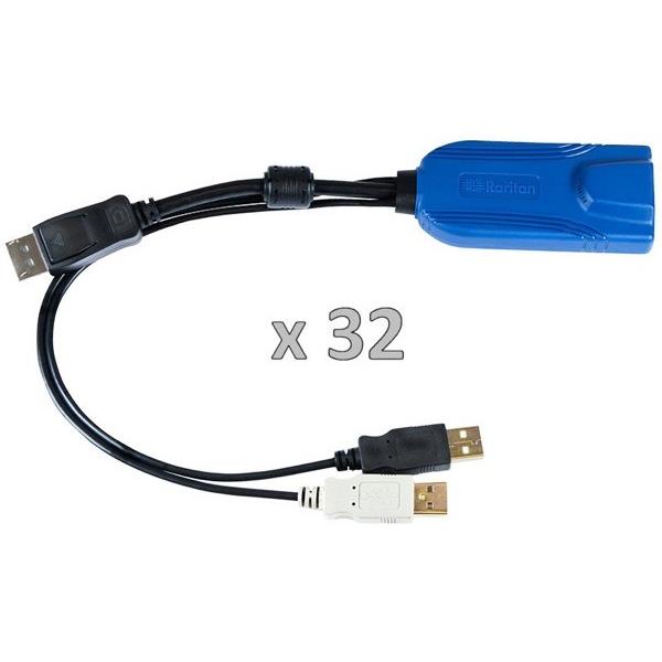 Raritan d2cim-dvusb-32pac cble kvm noir